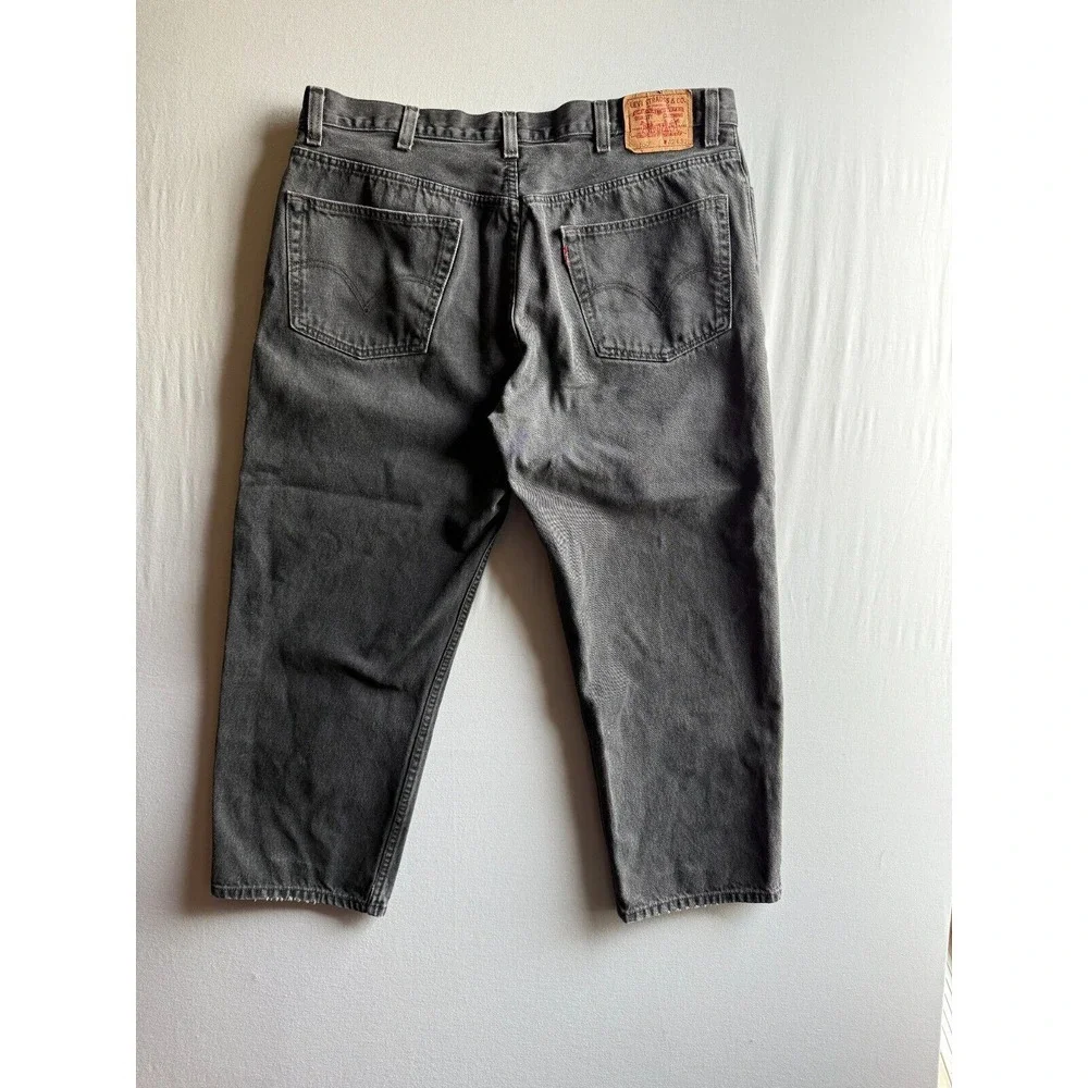 Levis 550 Black Relaxed Fit Jeans‎ 42x30